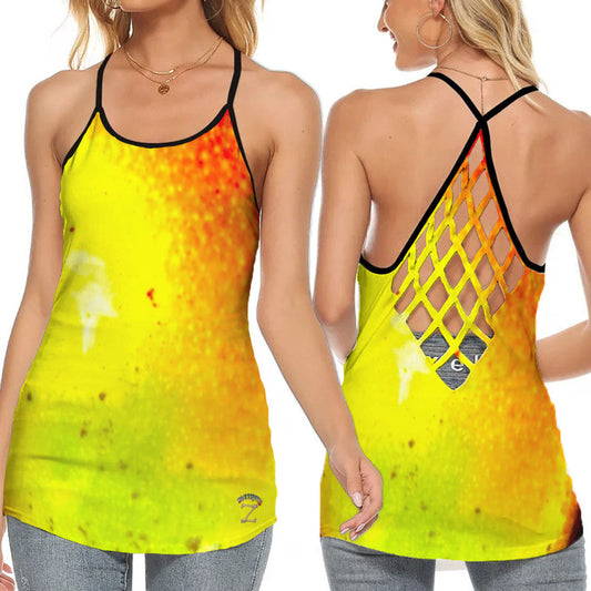 Zoetified Tropical Lady's Tank Top