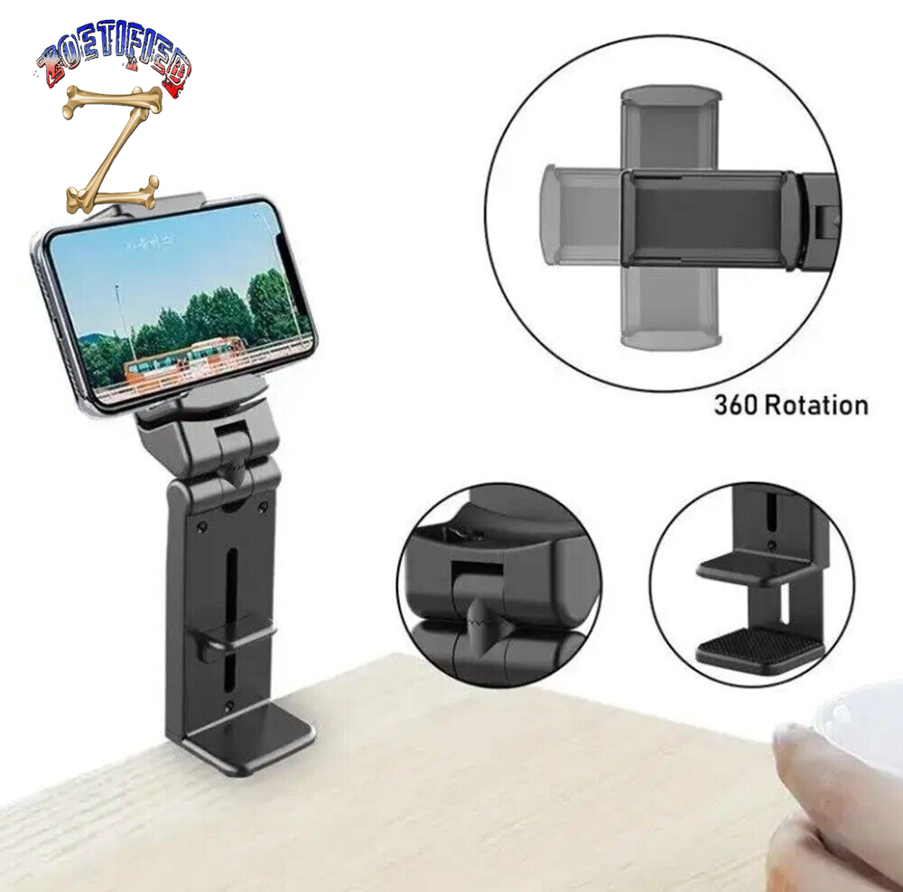 Universal Travel Phone Holder – Airplane Seat, Luggage Handle, Desktop Mount