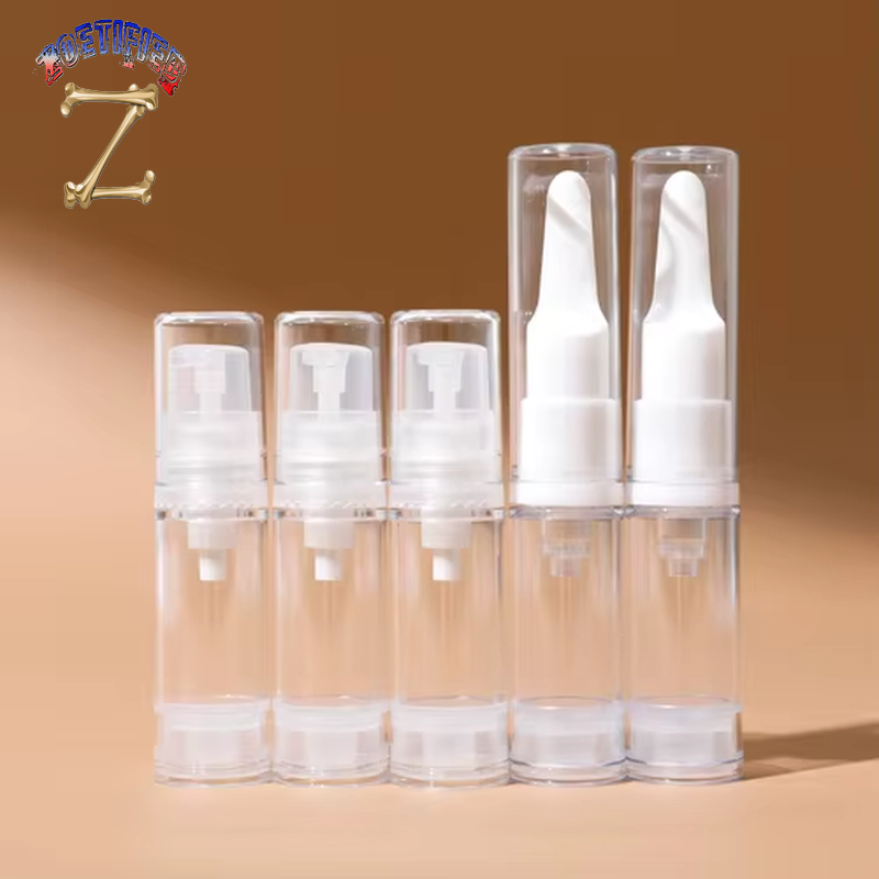 Liquid Foundation Travel Bottle 5Ml 10Ml 15Ml Mini Cosmetic Foundation Sample Repackaging Tools Airless Pump Bottle Portable