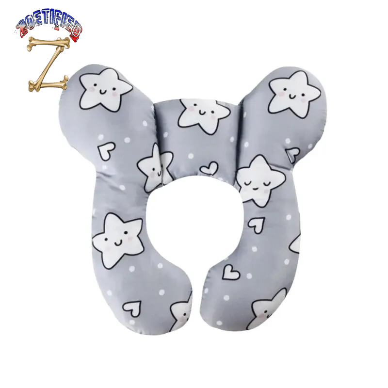 Baby Travel Pillow for Head and Neck, Upgraded Baby Support Pillow, Baby Neck Pillows for Car Seat,Pushchair,Travel