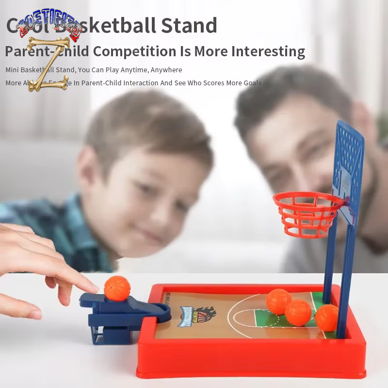 Basketball Game Mini Desktop Tabletop Portable Travel or Office Game Set for Indoor or Outdoor Fun Sports Board Game