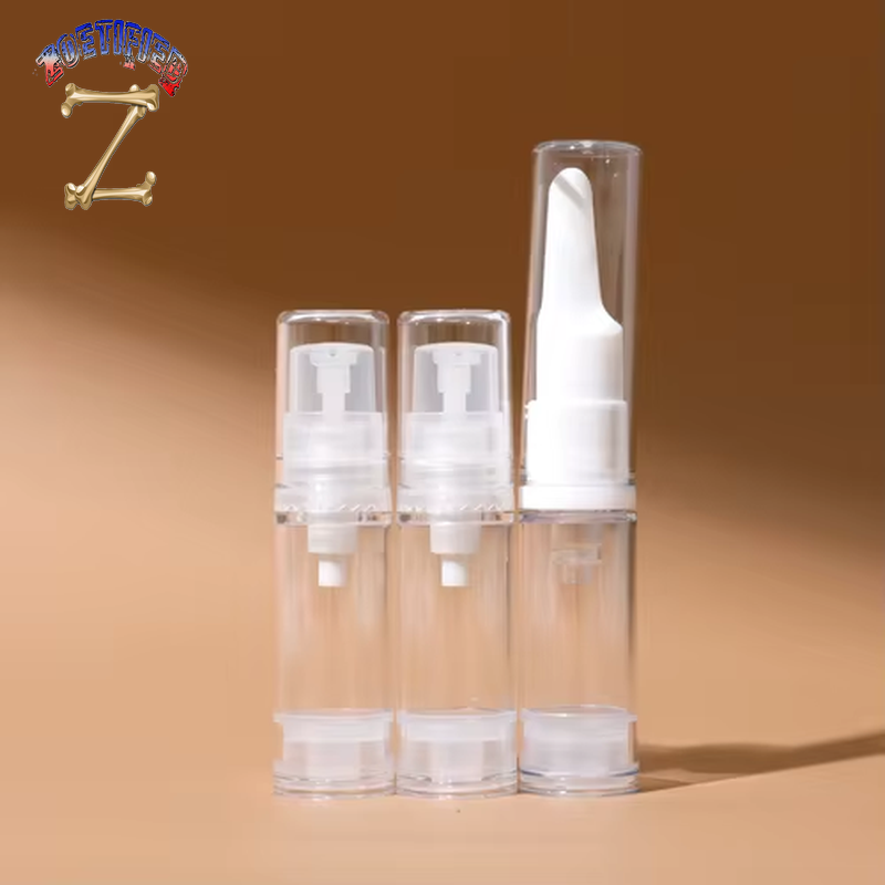 Liquid Foundation Travel Bottle 5Ml 10Ml 15Ml Mini Cosmetic Foundation Sample Repackaging Tools Airless Pump Bottle Portable