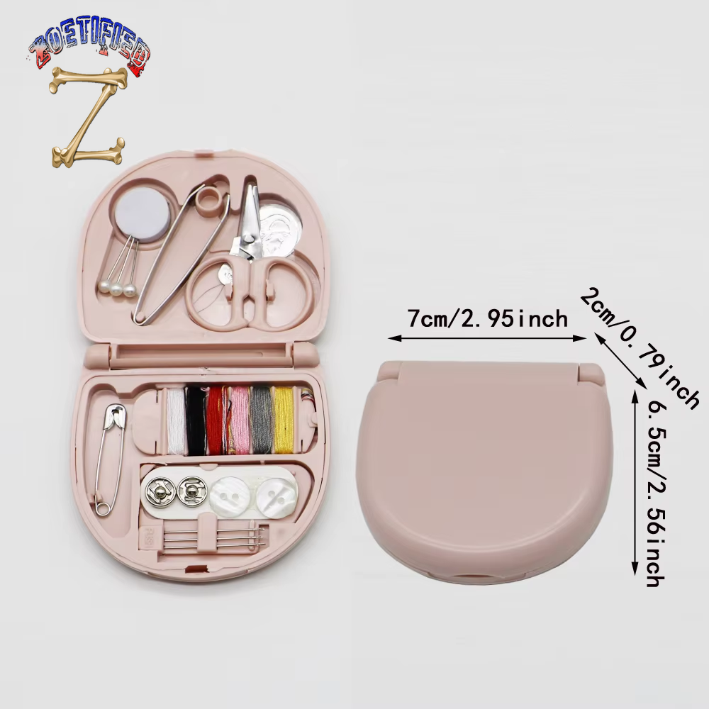 Mini Portable Travel Home DIY Sewing Box