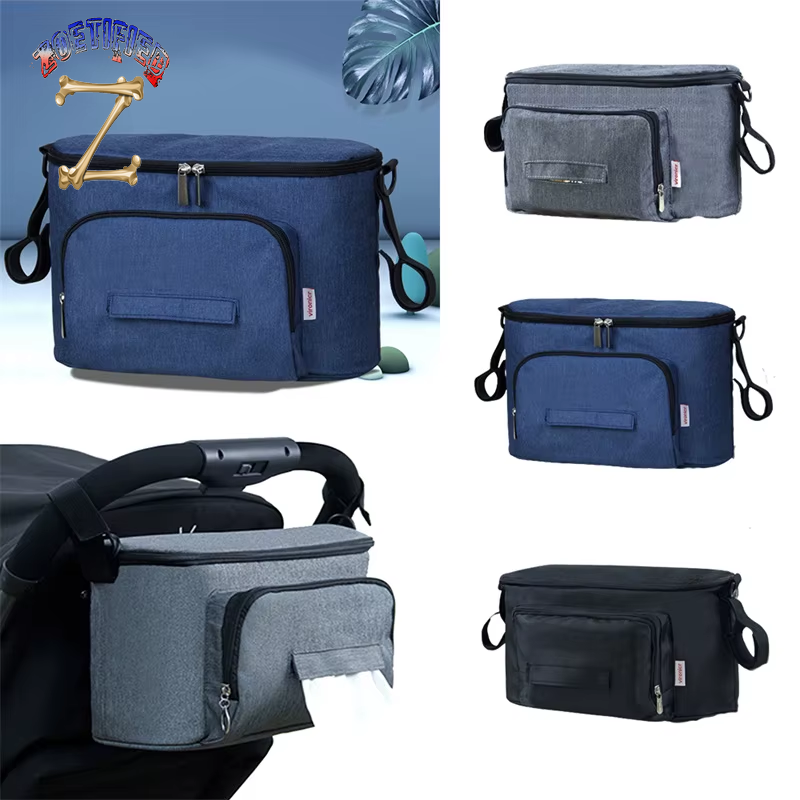 Baby Stroller Organizer Diaper Bag Mummy Bag Large Capacity Mommy Travel Hanging Carriage Pram Stroller Storage Accessories