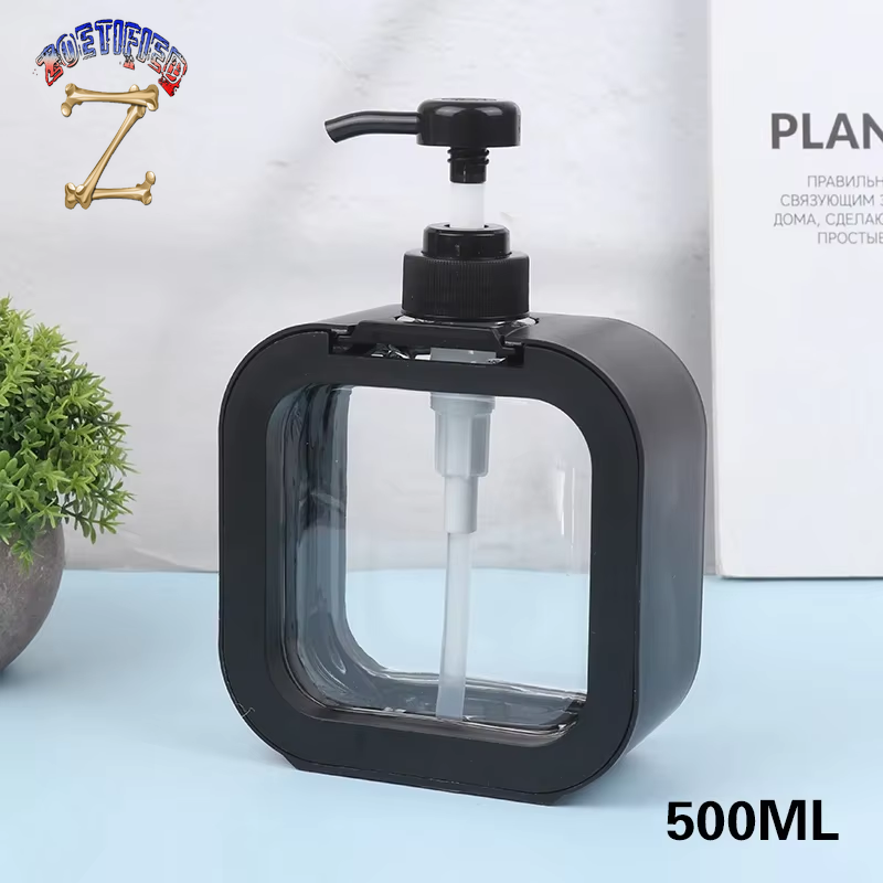 300/500Ml Bathroom Soap Dispensers Refillable Lotion Shampoo Shower Gel Holder Portable Travel Dispenser Empty Bath Pump Bottle