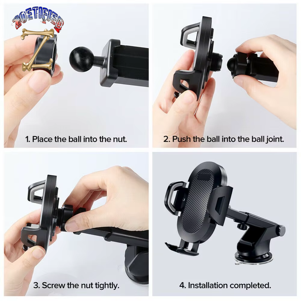 Universal Sucker Car Phone Holder Mount Stand GPS Telefon Mobile Cell Support for Xiaomi Huawei Iphone 12 11 Pro Max X 7 8 Plus