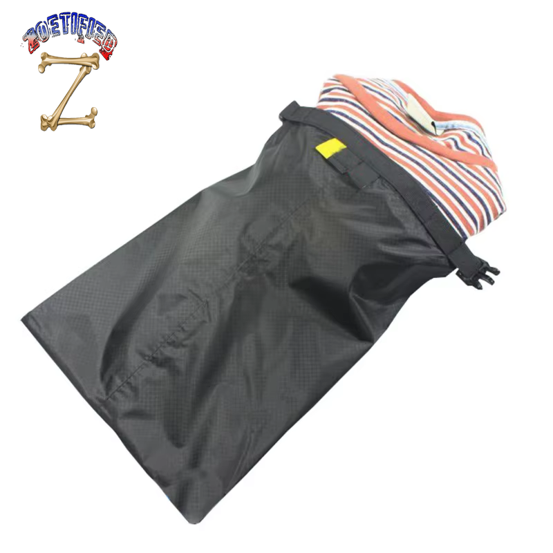 5Pcs Outdoor Waterproof Swimming Dry Bag Beach Buckled Storage Sack Camping Drifting Snorkeling Bags with Adjustable Strap Hook