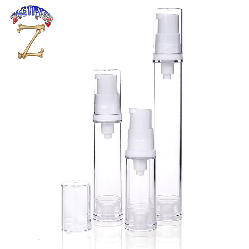 Liquid Foundation Travel Bottle 5Ml 10Ml 15Ml Mini Cosmetic Foundation Sample Repackaging Tools Airless Pump Bottle Portable