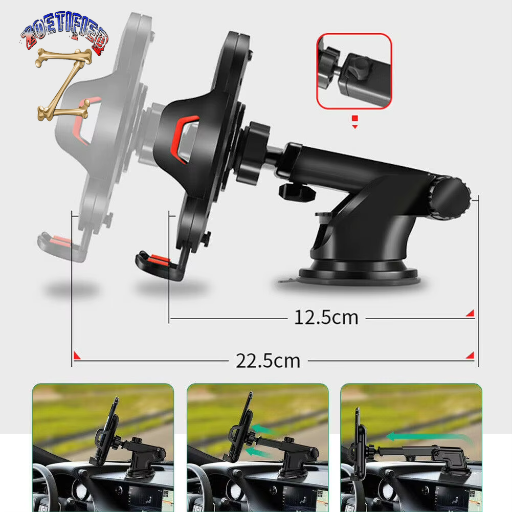 Universal Sucker Car Phone Holder Mount Stand GPS Telefon Mobile Cell Support for Xiaomi Huawei Iphone 12 11 Pro Max X 7 8 Plus