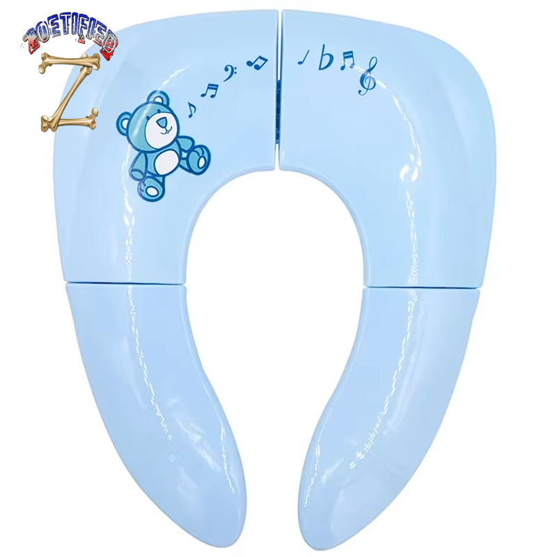 Baby Travel Toilet Training Seat Folding Potty Seat Toddler Portable Kids Travel Potty Seat Pad Urine Assistant Cushion