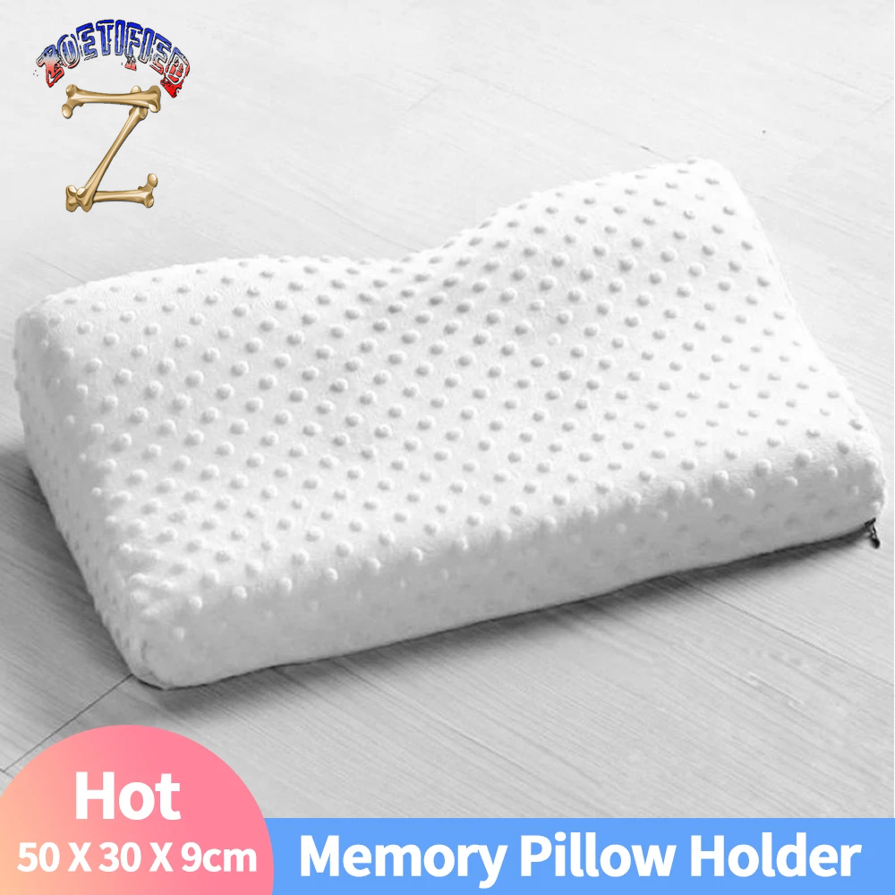 Cervical Healthcare Memory Pillow Cases Soft Pillow Cases Slowly Rebound Memory Foam Space Pillow Cases Neck