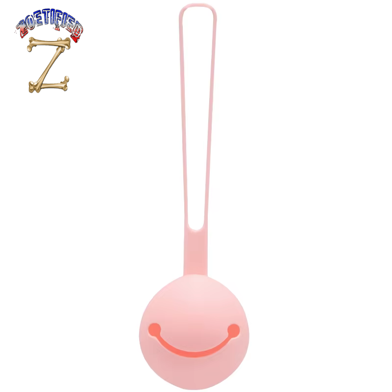 Kawaii Smiley Face Silicone Pacifier Holder Teat Attachment Infant Nipple Storage Box Soother Container Box Travel Accessories