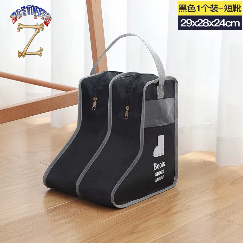 New Fashion Portable High Heel Shoes Storage Bags Organizer Long Riding Rain Boots Dust Proof Travel Shoe Cover Zipper Pouches