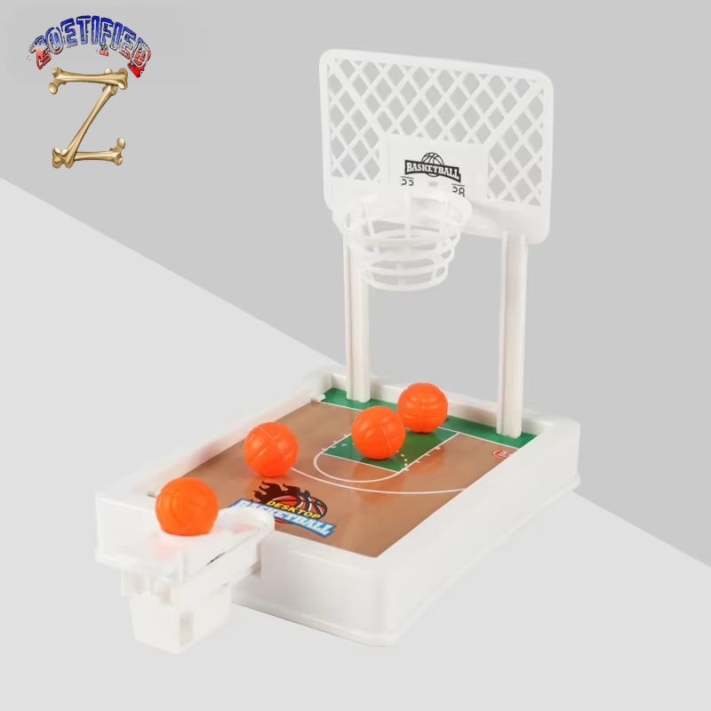 Basketball Game Mini Desktop Tabletop Portable Travel or Office Game Set for Indoor or Outdoor Fun Sports Board Game