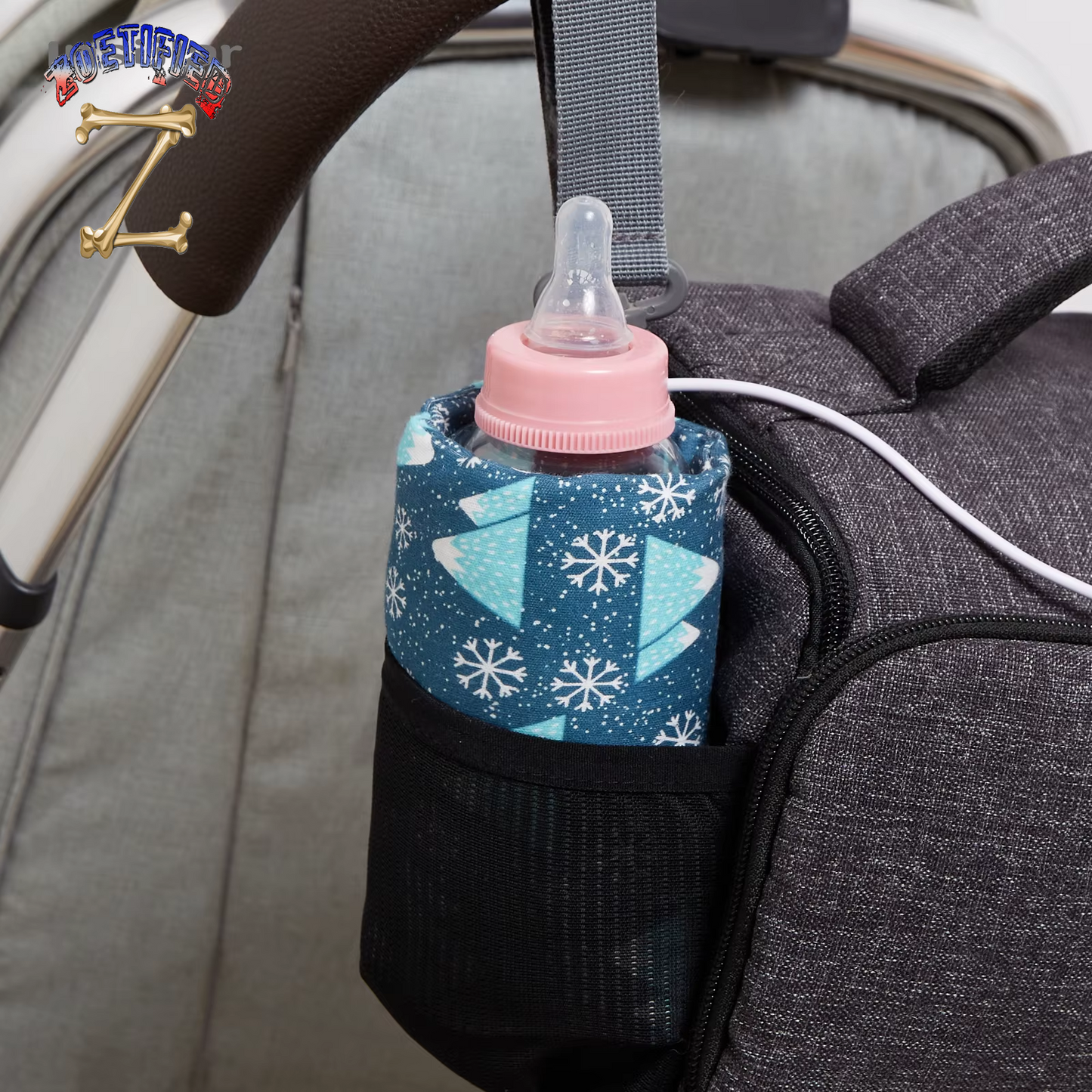 USB Baby Bottle Warmer Portable Travel Infant Baby Feeding Bottle Warmer Heater Thermostat Heated Cover Milk Bottle Heater Bags