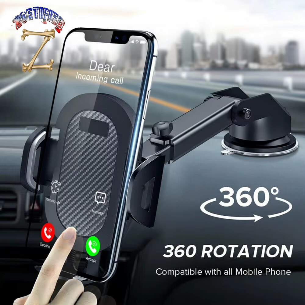 Universal Sucker Car Phone Holder Mount Stand GPS Telefon Mobile Cell Support for Xiaomi Huawei Iphone 12 11 Pro Max X 7 8 Plus