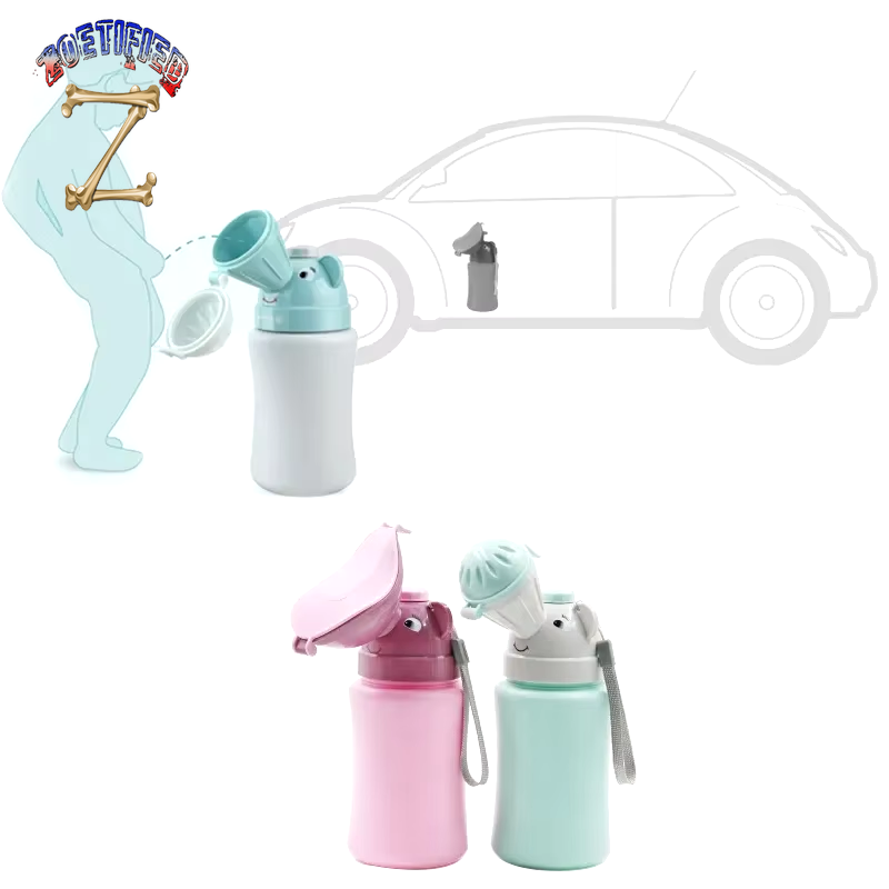 Portable Baby Hygiene Toilet Urinal Boys Girls Pot Outdoor Car Travel Anti-Leakage Potty Kids Convenient Toilet Training Potty