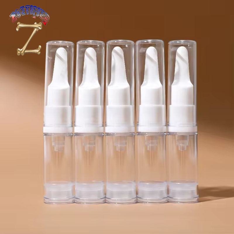 Liquid Foundation Travel Bottle 5Ml 10Ml 15Ml Mini Cosmetic Foundation Sample Repackaging Tools Airless Pump Bottle Portable