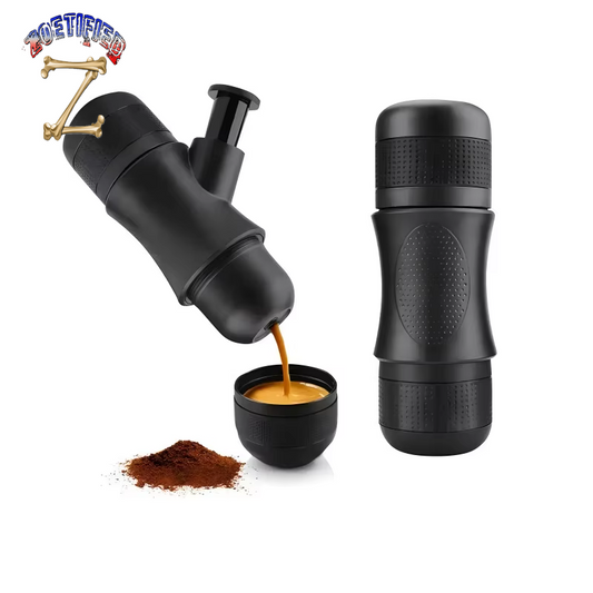 Portable Mini Hand Pressure Coffee Machine Handheld Pressure Coffee Espresso Machine Office/Home Office Travel Outdoor Travel