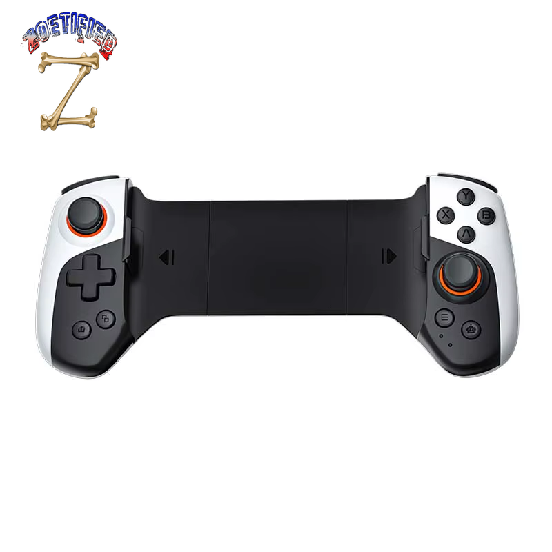 Wireless Gamepad Controller with Turbo Back Button Vibration Macro Function for Android Ios PC Switch