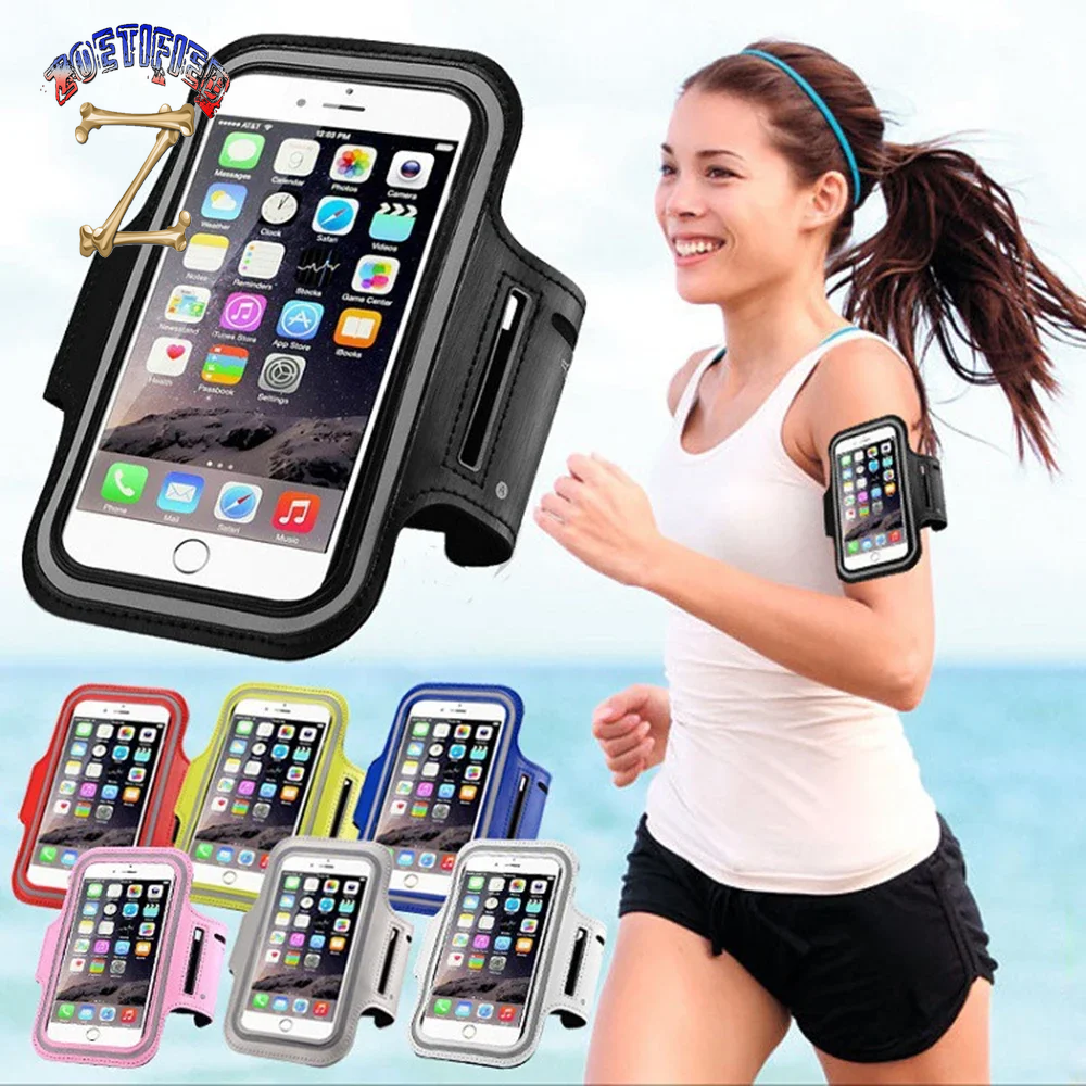 5-7Inch Mobile Phone Armband Outdoor Sports Smartphone Holder Gym Running Phone Bag Arm Band Cases for Samsung for Iphone Holder