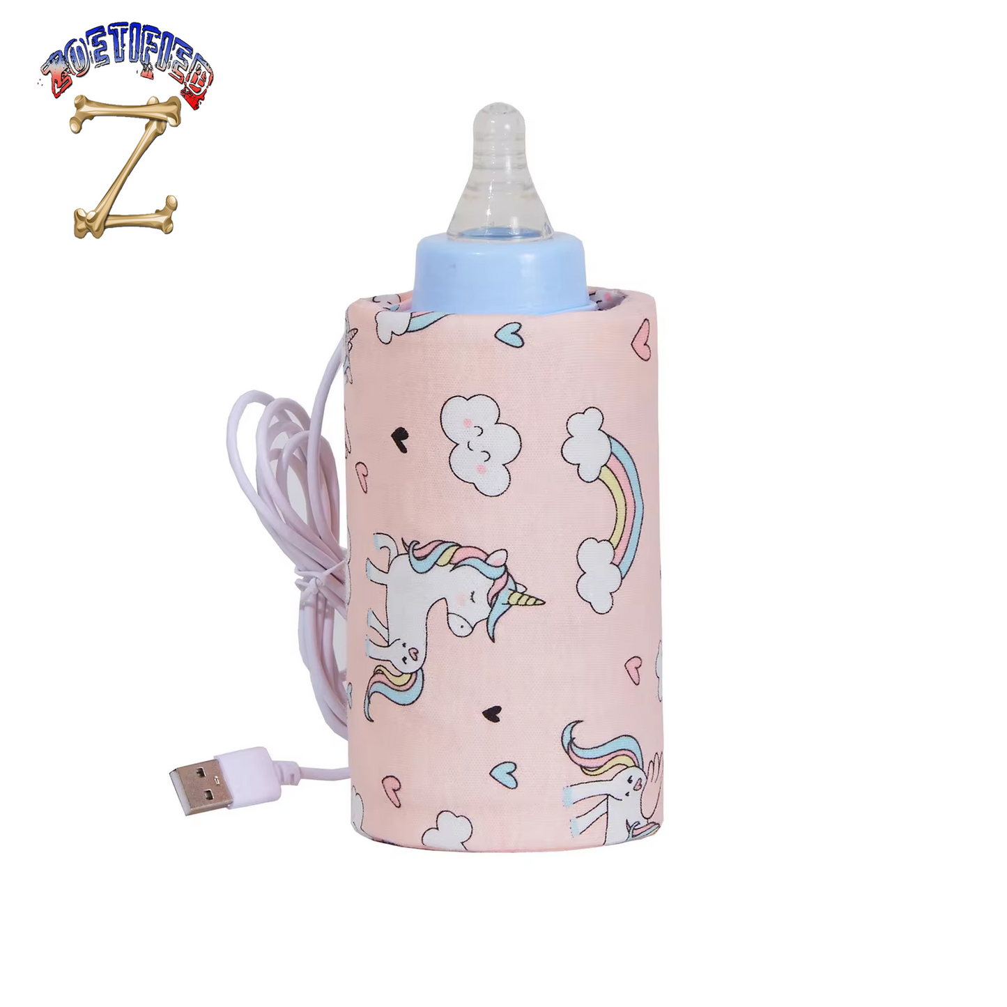 USB Baby Bottle Warmer Portable Travel Infant Baby Feeding Bottle Warmer Heater Thermostat Heated Cover Milk Bottle Heater Bags