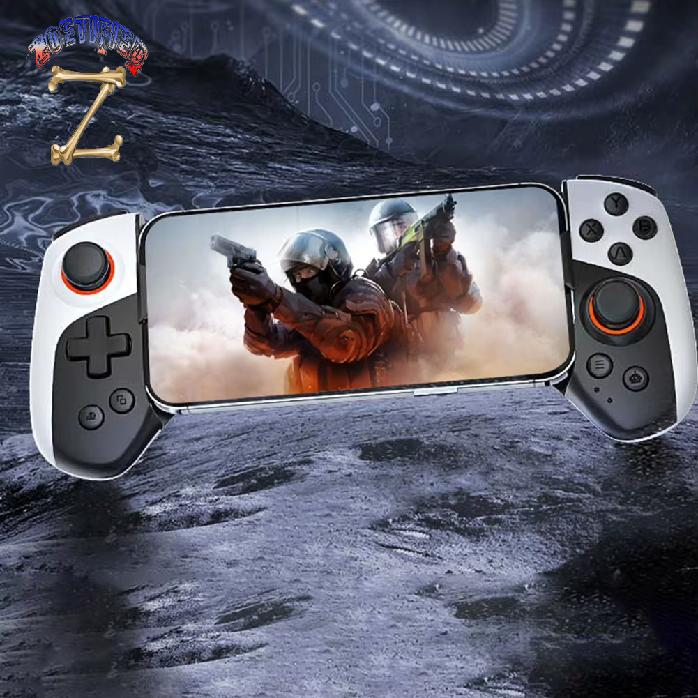 Wireless Gamepad Controller with Turbo Back Button Vibration Macro Function for Android Ios PC Switch