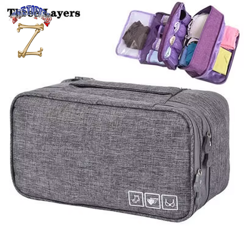 Daily Travel Storage Bag for Underwear Cosmetics Makeup Travel Organizer Bag Wardrobe Closet Clothe Pouch Socks Panties Bra Bags