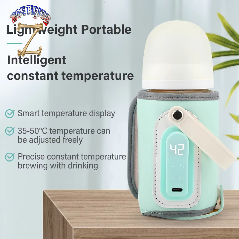 Portable Baby Bottle Warmer Feeding Bottle Heat Keeper Travel Warmer Cover USB Heater Outdoor Bottle Warmer