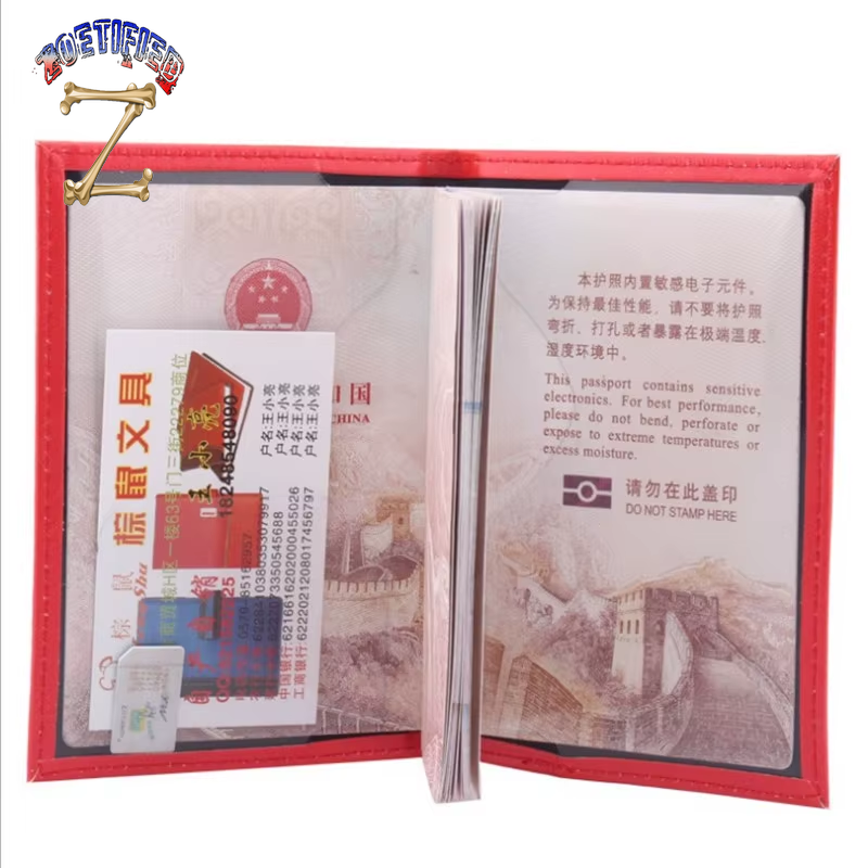 New Travel Passport Cover Protective Card Case Women Men Travel Credit Card Holder Travel Id&Document Passport Holder Protector