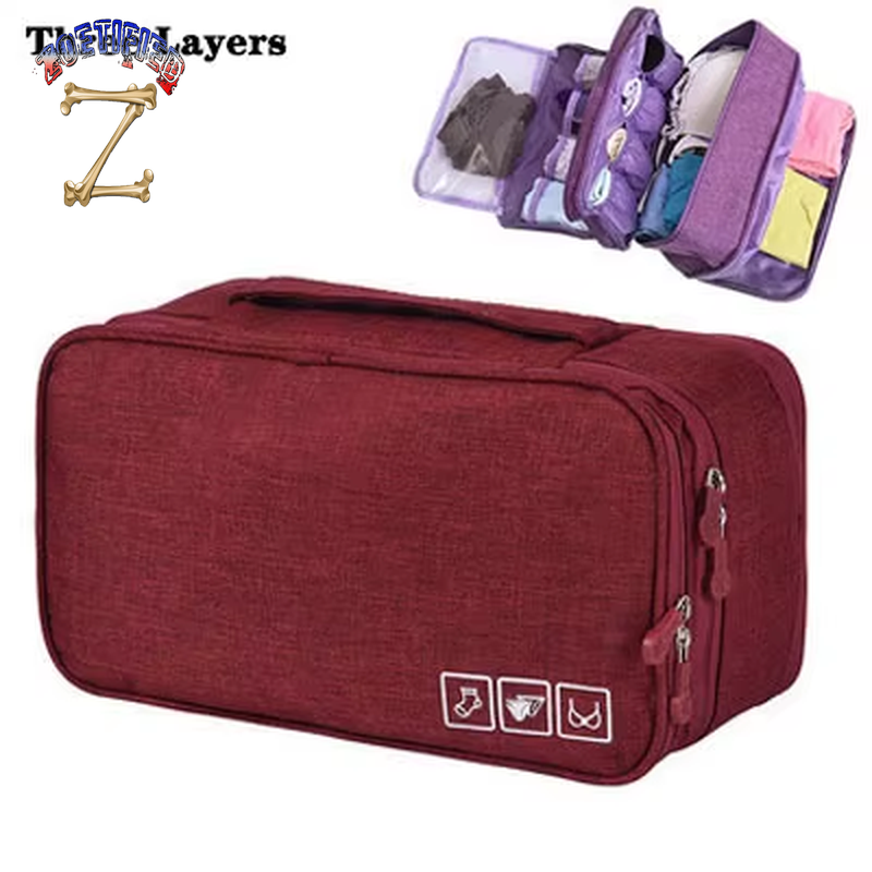 Daily Travel Storage Bag for Underwear Cosmetics Makeup Travel Organizer Bag Wardrobe Closet Clothe Pouch Socks Panties Bra Bags