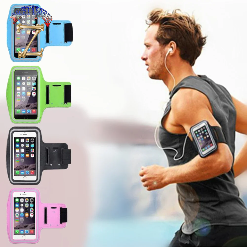 5-7Inch Mobile Phone Armband Outdoor Sports Smartphone Holder Gym Running Phone Bag Arm Band Cases for Samsung for Iphone Holder