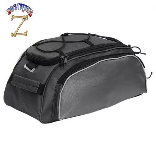 13L Bicycle Rear Bag Cycling Seat Rack Storage Trunk Handbag Pannier Travel Riding Mountain Road Bike Bags Large Capacity