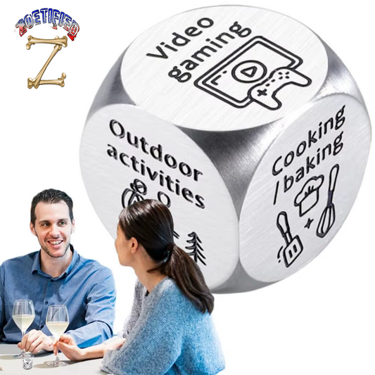 Decision Dice Game Date Night Creative Dice Game Couples Decision Dice Game Accessories Ideas Funny Steel Novelty Toys For