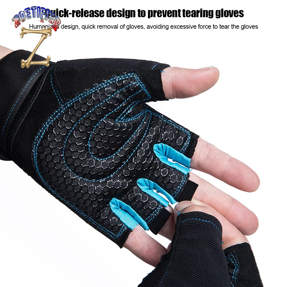 Gym Gloves Fitness Weight Lifting Gloves Body Building Training Sports Exercise Cycling Sport Workout Glove for Men Women M/L/XL