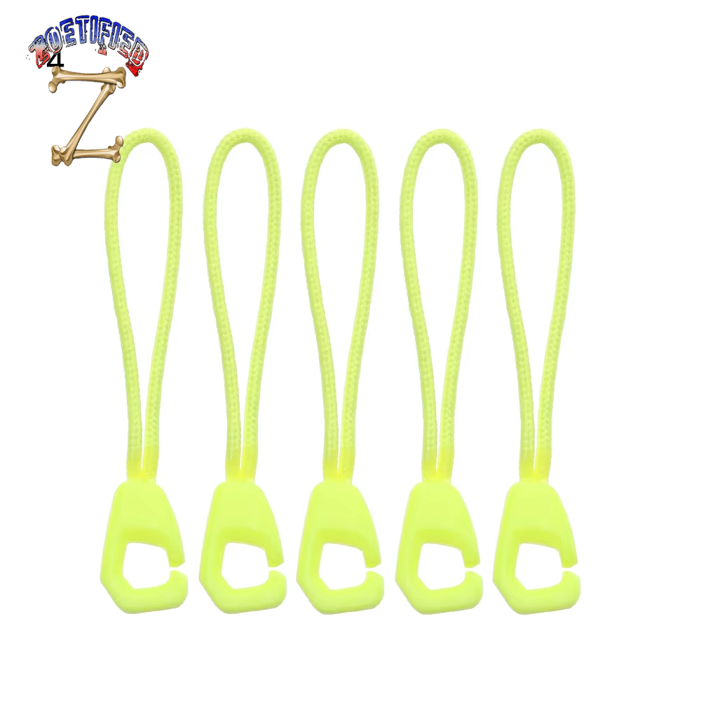 10Pcs High Quality Zipper Pull Cord Rope Pullers Zip Puller Replacement Ends Lock Zips Bags Clip Buckle Travel Accessories