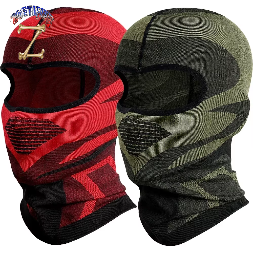 Breathable Balaclava Motorcycle Full Face Cover Motorbike Cycling Bike Mask Motocross Moto Riding Helmet Liner Caps Men Women