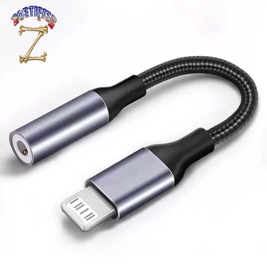 Lightning to 3 5 MM Jack AUX Cable Adapter for Iphone 12 13 14 Pro Adapter Headphone Connector Audio Splitter Iphone Accessories