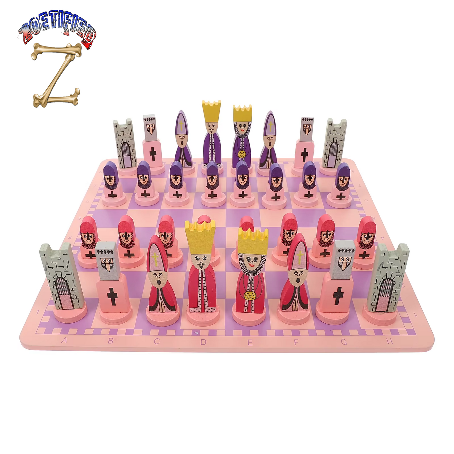 Chess Toy Educational Kids and Adults Toys Board Cartoon Travel Children Foldable Magnetic Force Plaything