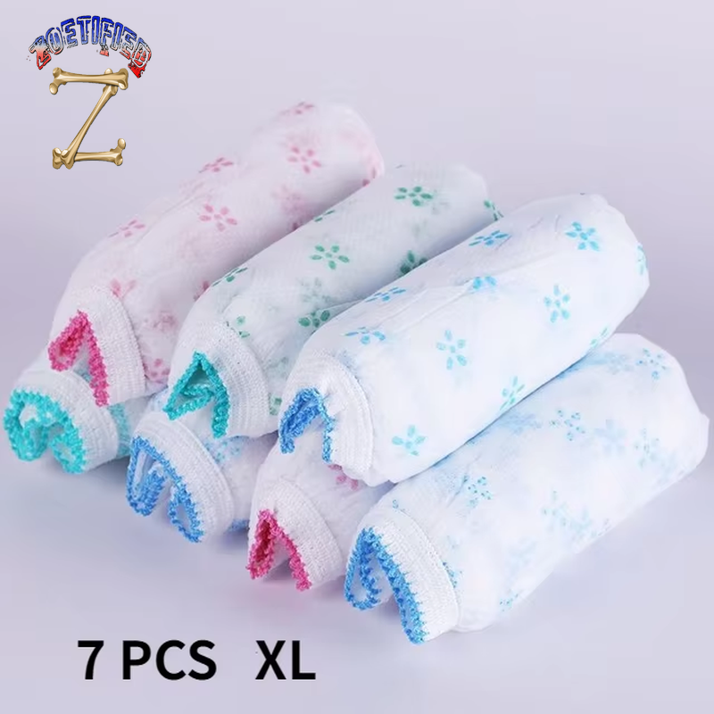 5 Pcs/Batch Disposable Cotton Underwear Hotel Sauna Foot Bath Beauty Travel Disposable Underwear Pregnant Women Panties