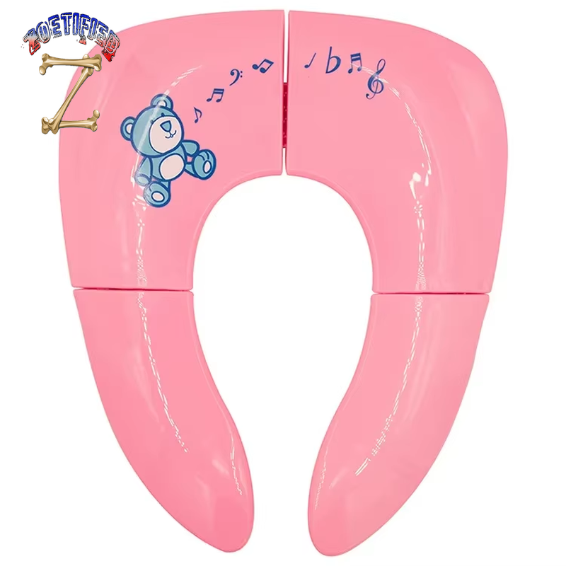 Baby Travel Toilet Training Seat Folding Potty Seat Toddler Portable Kids Travel Potty Seat Pad Urine Assistant Cushion