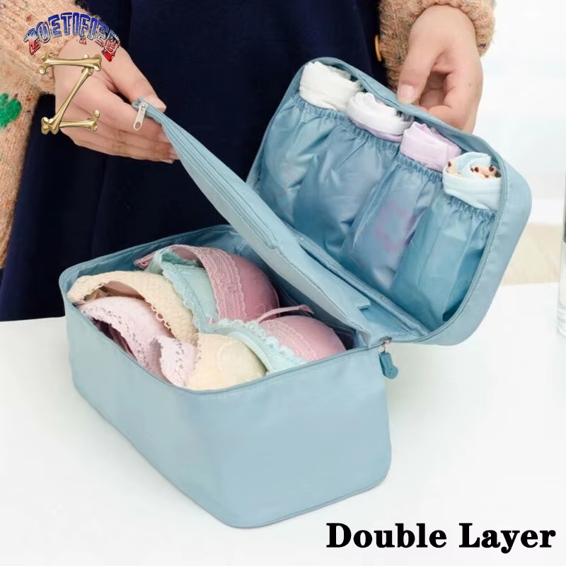 Daily Travel Storage Bag for Underwear Cosmetics Makeup Travel Organizer Bag Wardrobe Closet Clothe Pouch Socks Panties Bra Bags