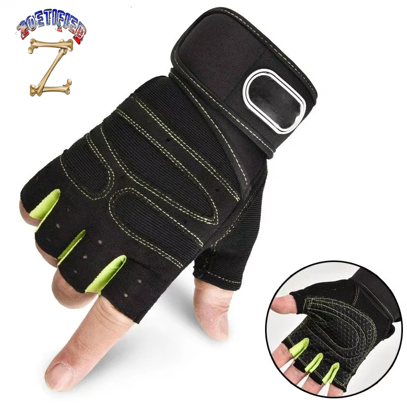 Gym Gloves Fitness Weight Lifting Gloves Body Building Training Sports Exercise Cycling Sport Workout Glove for Men Women M/L/XL