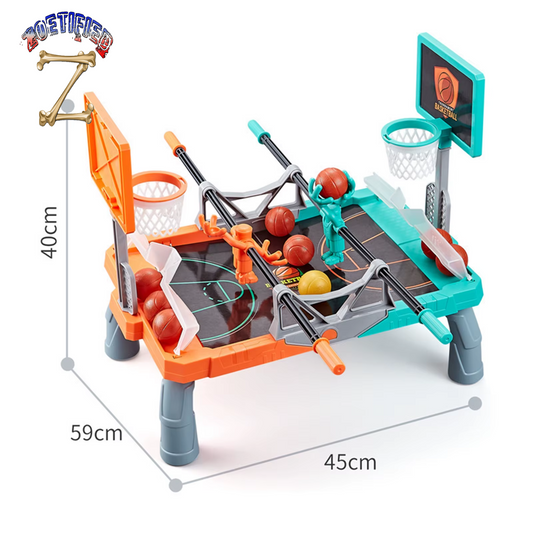 Desktop Basketball Game Toys Tabletop Basketball Toy 2 Players Foosketballing Catapult Jump Ball Board Game