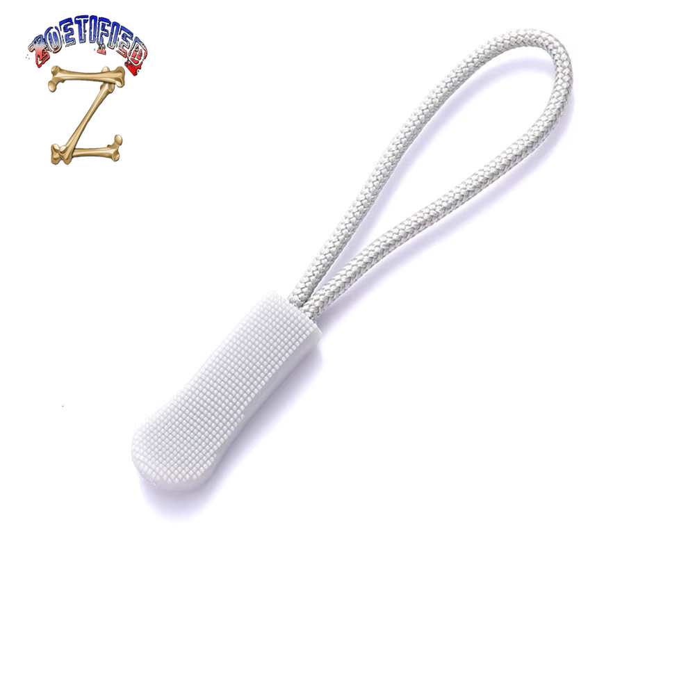 10Pcs High Quality Zipper Pull Cord Rope Pullers Zip Puller Replacement Ends Lock Zips Bags Clip Buckle Travel Accessories