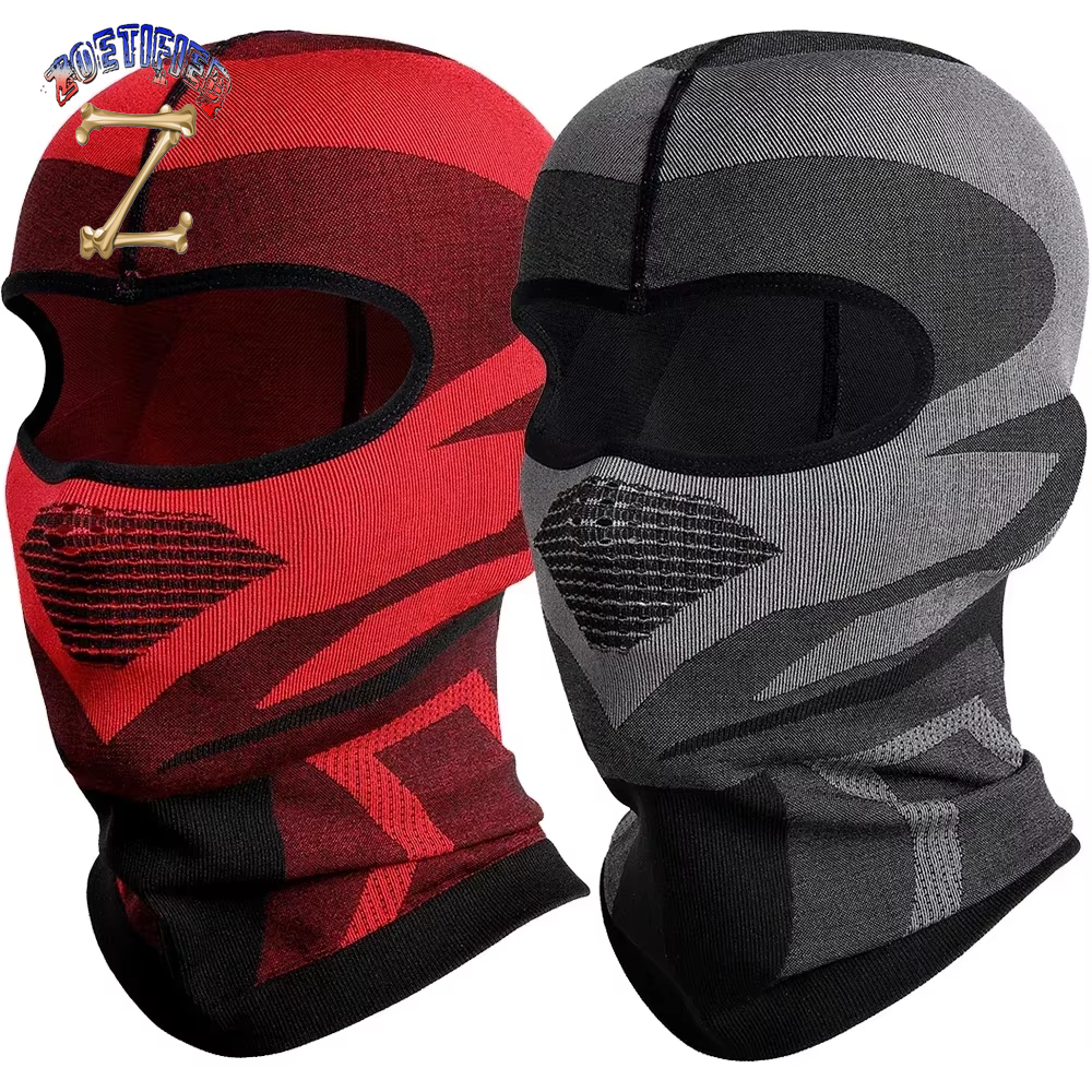 Breathable Balaclava Motorcycle Full Face Cover Motorbike Cycling Bike Mask Motocross Moto Riding Helmet Liner Caps Men Women