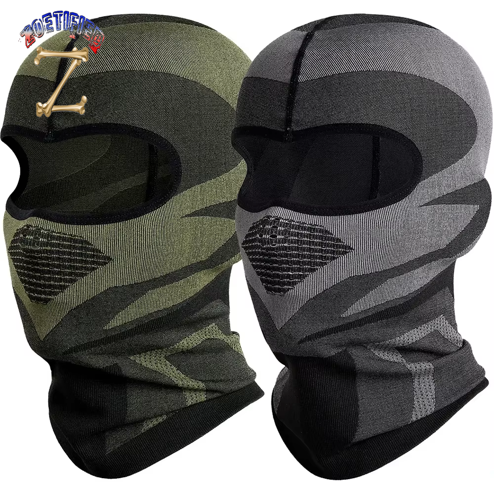 Breathable Balaclava Motorcycle Full Face Cover Motorbike Cycling Bike Mask Motocross Moto Riding Helmet Liner Caps Men Women