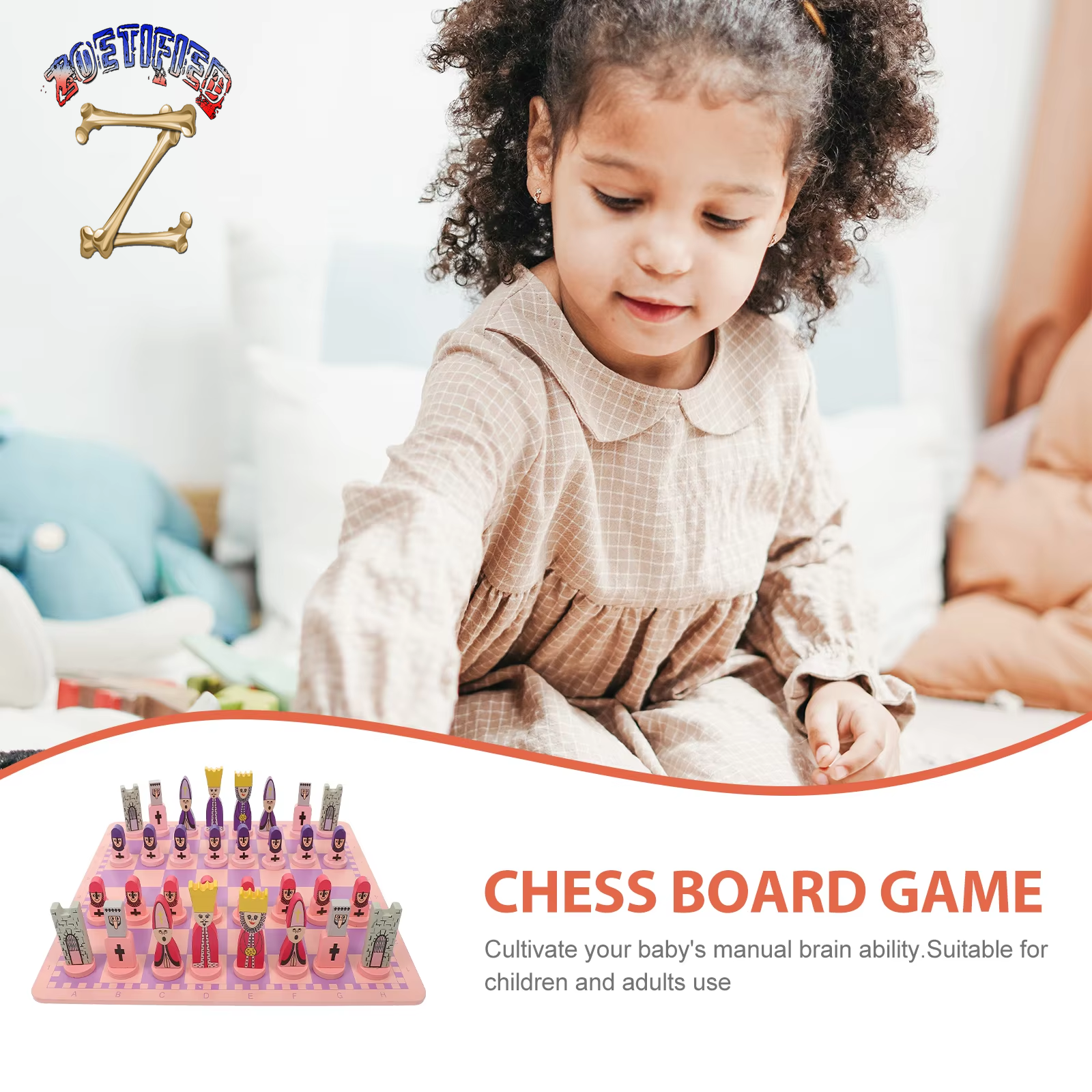 Chess Toy Educational Kids and Adults Toys Board Cartoon Travel Children Foldable Magnetic Force Plaything