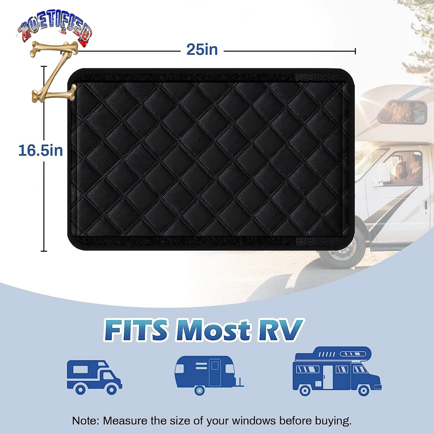 RV Sunshade Foldable Sunshade Privacy Travel Trailer Camping Side Shield Sunshade Window Cover for Motorhome Travel Trailer