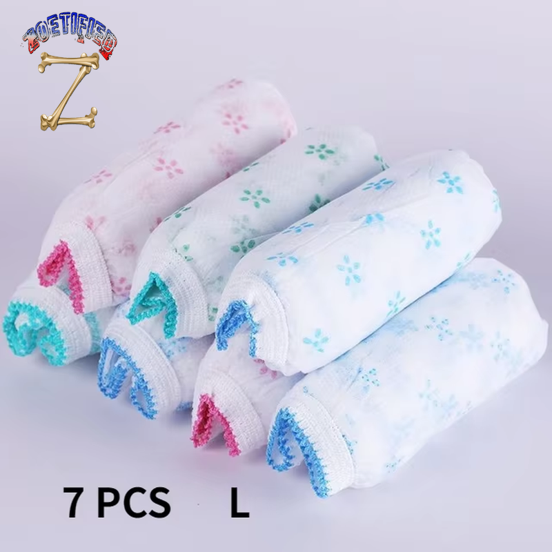 5 Pcs/Batch Disposable Cotton Underwear Hotel Sauna Foot Bath Beauty Travel Disposable Underwear Pregnant Women Panties